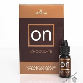 Збуджуюча олія Sensuva - ON Arousal Oil for Her Chocolate, 5 мл (SO3166)