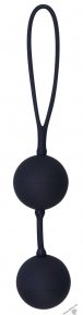 Вагінальні кульки Black Velvets Balls Silicone, 3,5 см (61325217520000)