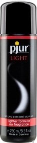 Силіконова змазка pjur Light, 250 мл найрідкіша, 2-в-1 для сексу та масажу