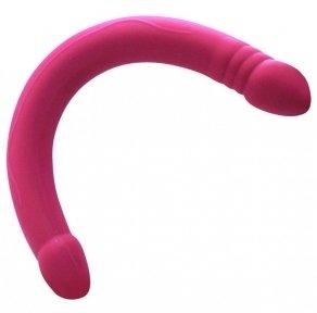 Подвійний фаллоімітатор Marc Dorcel «Real Double Do», 42х4 см, рожевий