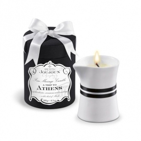 Масажна свічка Petits Joujoux - Athens - Musk and Patchouli, 190 г