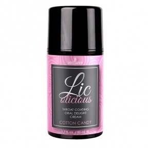 Гель для мінету Sensuva - Lic-o-licious Cotton Candy, 50 мл (SO3198)