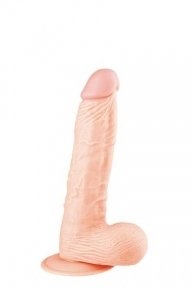 Вібромасажер BIGSTUFF 8.5 INCH, FLESH (DT20876)