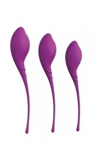 Кулі вагінальні PLEASURE BALLS & EGGS KEGEL EXERCISE SET (DT21381)