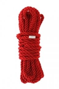 Мотузка для бондажу BLAZE DELUXE BONDAGE ROPE 5M RED (DT21528)