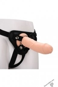 Реалістичний страпон REALSTUFF STRAP ON REAL DILDO (DT21707)
