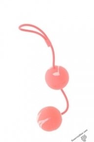 Вагінальні кульки Marbelized DUO BALLS, PINK (DT50504)