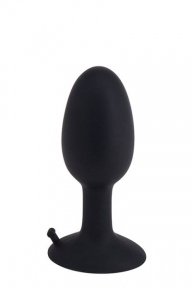 Анальна пробка з внутрішнім кулькою ROLL PLAY-SMALL BLACK (DT51079)