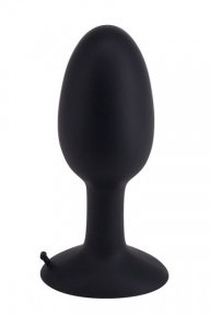 Анальна пробка з внутрішнім кулькою ROLL PLAY LARGE BLACK (DT51081)