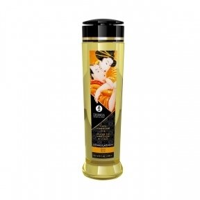 Масажна олія Shunga Stimulation - Peach (240 мл) натуральна зволожуюча (SO4494)
