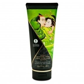 їстівний масажний крем KISSABLE MASSAGE CREAM - Pear & Exotic Green Tea, 200 мл