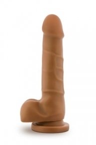 Фалоімітатор DR. REALISTIC SKIN COCK BASIC 7 MOCHA (T331098)
