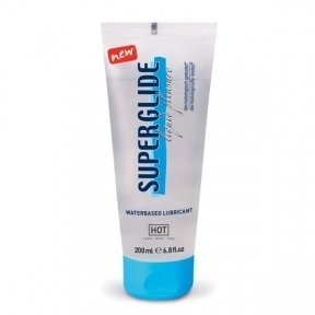 Лубрикант на водній основі SUPERGLIDE Liquid Pleasure, 200 мл (HOT44029)