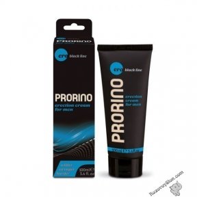 Збуджуючий крем для чоловіків ERO PRORINO Black Line Erection Cream, 100 мл (HOT78202)