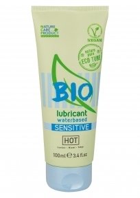 Органічна інтимна змазка Hot Bio Sensitive, 100 мл (HOT44161)