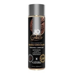Змазка на водній основі System JO GELATO Double Chocolate (120 мл) без цукру, парабенів та гліколю (SO3503)