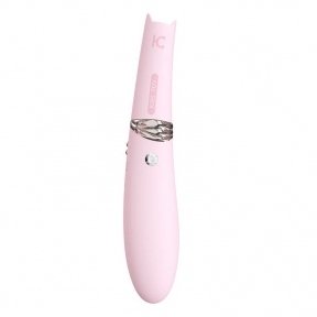 Вакуумний стимулятор з вібрацією KissToy Miss CC Pink, 3,6 см (SO3622)