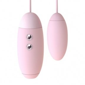 Вакуумний стимулятор з віброяйцем 2-в-1 KissToy Miss VV Pink (SO3761)