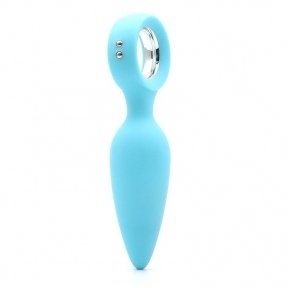 Анальна вібропробка KisToy Orville Blue, 3 см (SO3765)