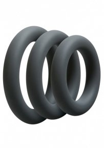Набір ерекційних кілець Doc Johnson OptiMALE 3 C-Ring Set Thick (SO4008)