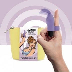 Вібратор на палець FeelzToys Magic Finger Vibrator Purple (SO4435)