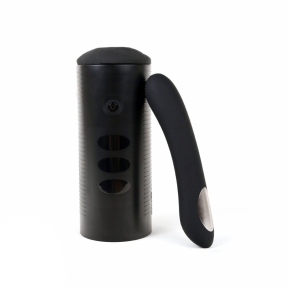 Інтерактивний набір мастурбатор Kiiroo Titan + стимулятор точки G Pearl 2 Couple Set Black (SO4502)
