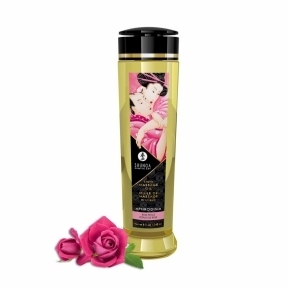Масажна олія Shunga Aphrodisia - Roses (240 мл) натуральна зволожуюча (SO4807)