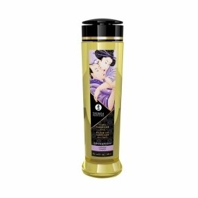 Масажна олія Shunga Sensation - Lavender (240 мл) натуральна зволожуюча (SO4808)