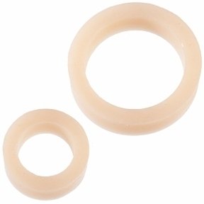 Набір ерекційних кілець Doc Johnson Platinum Silicone Premium - The C-Rings - White (SO4919)