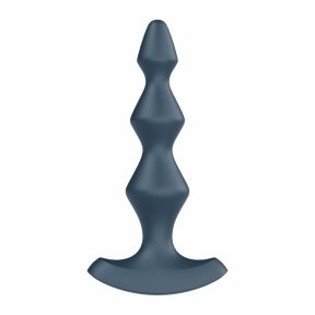 Анальний стимулятор-намистини з двома моторами Satisfyer Lolli-Plug 1 (dark teal) (SO4924)