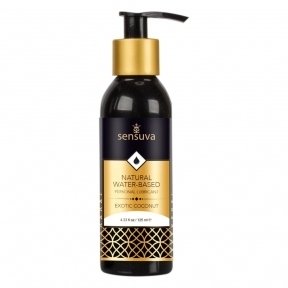 Змазка на водній основі Sensuva Natural Water-Based Exotic Coconut, 125 мл (SO4947)