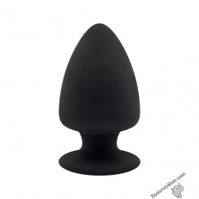 Анальна пробка SilexD (Model 1 size M) двошарова, силікон+Silexpan, діаметр 6,2 см (SO5552)