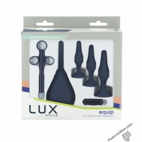 Набір анальних іграшок для новачків Lux Active – Equip – Silicone Anal Training Kit (SO5570)