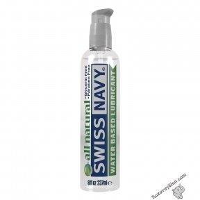 Лубрикант на водній основі для чутливої ​​шкіри Swiss Navy All Natural, 237 мл (SO5677)