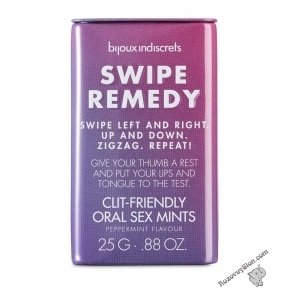 М'ятні цукерки Bijoux Indiscrets SWIPE REMEDY - clitherapy oral sex mints (SO5911)