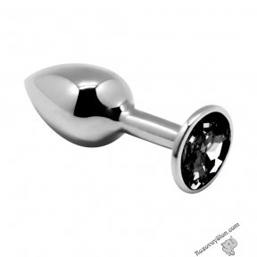 Анальна пробка Alive Mini Metal Butt Plug Black L (SO6006)