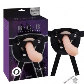 Страпон з насадкою RGB Sex Harntss Cavelier Chisa (CH42358)