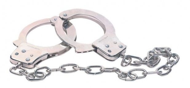 Наручники CHROME HANDCUFFS METAL HANDCUFFS W. KEY (T160219)