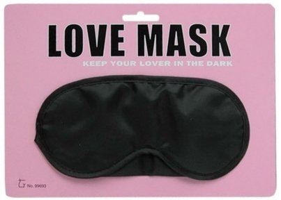Маска на очі Love mask, Black (T160305)