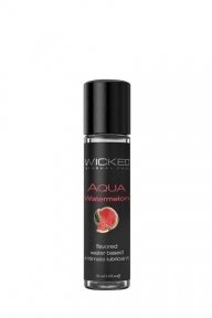 Їстівний лубрикант WICKED AQUA WATERMELON FLAVORED, 30 мл (T252071)