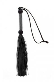 Флогер GP SILICONE FLOGGER WHIP BLACK (T520086)