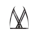 Портупея Bijoux Indiscrets MAZE - Halter Bra Harness Black (SO2683)