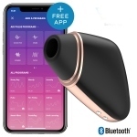 Вакуумний кліторальний стимулятор Satisfyer Love Triangle Black з керуванням через інтернет (SO3894)