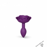 Анальна пробка Love To Love OPEN ROSES S SIZE - PURPLE RAIN (SO5985)