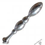 Металевий анальний плаг для секс-машин Hismith Bullet Anal Toy, система KlicLok (SO6217)