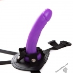 Страпон c фіолетовою насадкою RGB Sex Harntss and Probe Chisa (CH59213)