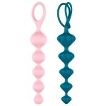 Анальне намисто Satisfyer Beads Colored