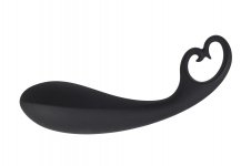 Анальний стимулятор Alive Black Heart, 10х3,6 см