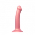 Насадка для страпона Strap-On-Me Mono Density Dildo Rose M (SO3568)