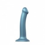 Насадка для страпона Strap-On-Me Mono Density Dildo Blue M (SO3569)